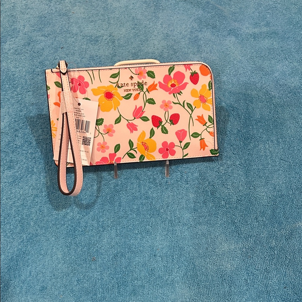 Kate Spade Multicolor Floral Wristlet (NWT)